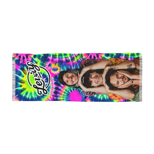 Levity Lightweight Pashmina (Tye Dye) EDM Pashmina  Rave Pashmina
